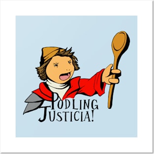 Podling Justicia Color Posters and Art